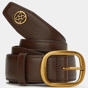 G/Fore CIRCLE G'S WEBBED BELT - Espresso Size 34